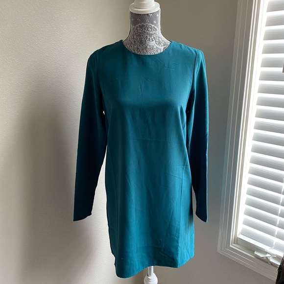 New Urban Outfitters Teal Shift Dress NWOT - Picture 1 of 5